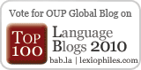 Vote for OUP on the Top 100 Language Blogs