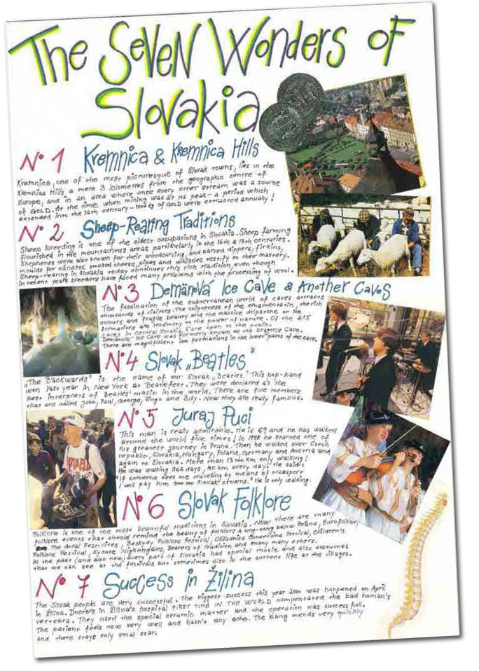 Poster of the Seven Wonders of Slovakia