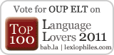 Vote for OUP ELT in the Top 100 Language Lovers 2011