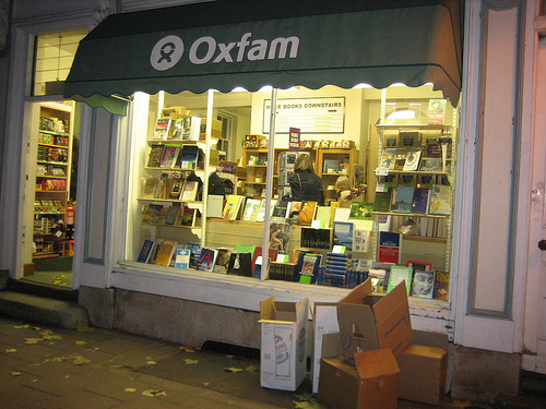 Oxford Oxfam shop