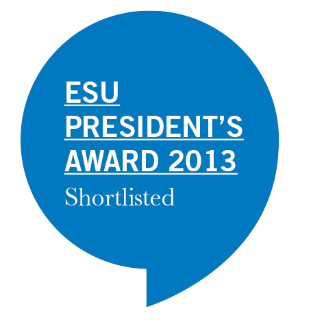ESU President's Award 2013 Shortlisted