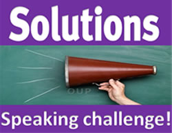 Solutions Speaking Challenge