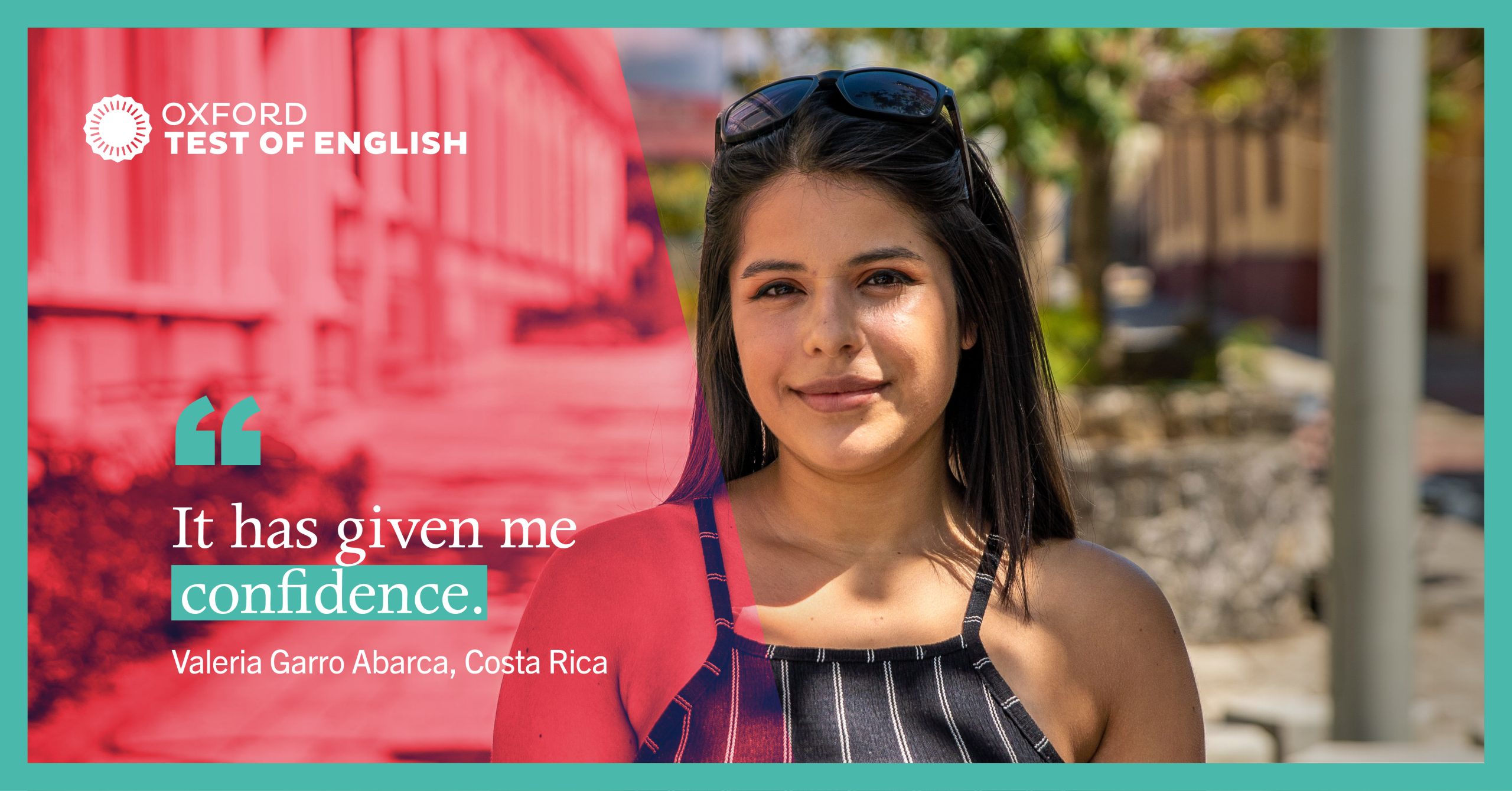 Valeria: "It has given me confidence."