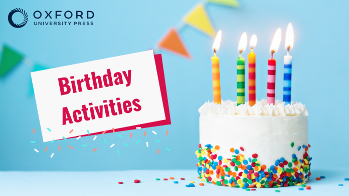 Birthday Activities For English Language Learning