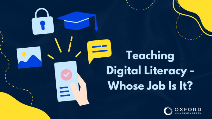 Blog - Teaching digital literacy - who's job is it